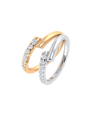 Twin Hearts Ring